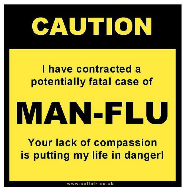 Man-Flu? Man-Up Mate!